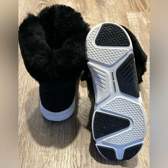 Mark Nason Block Apres booties. Sz 7.5 Black - Picture 5 of 6